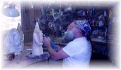 Calvin Lyster, Wood Sculptor