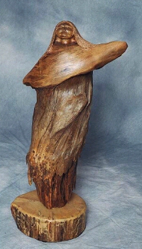 Right Click to Download @100kb jpeg of this Sculpture - The Golden Lady