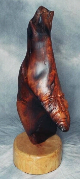 Right Click to Download @100kb jpeg of this Sculpture - Cedar Man